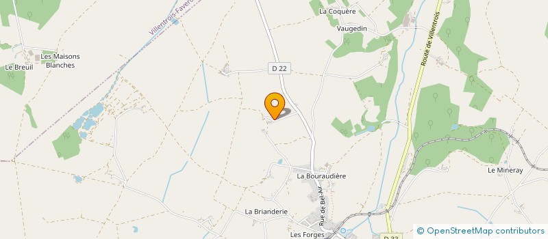 localisation de l'entreprise MONSIEUR FABIEN MICHAUD  VILLENTROIS-FAVEROLLES-EN-BERRY