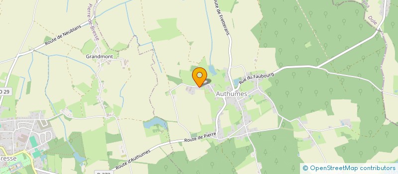 localisation de l'entreprise MONSIEUR FABIEN MICHEL  LAYS-SUR-LE-DOUBS