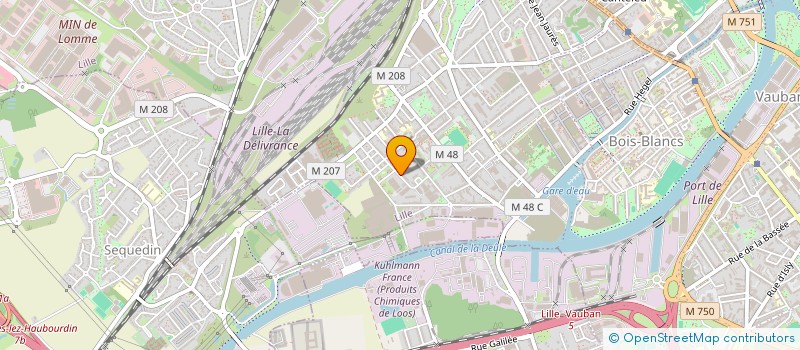 localisation de l'entreprise MONSIEUR FABIEN MICHEL JEAN C AZAIS  LILLE