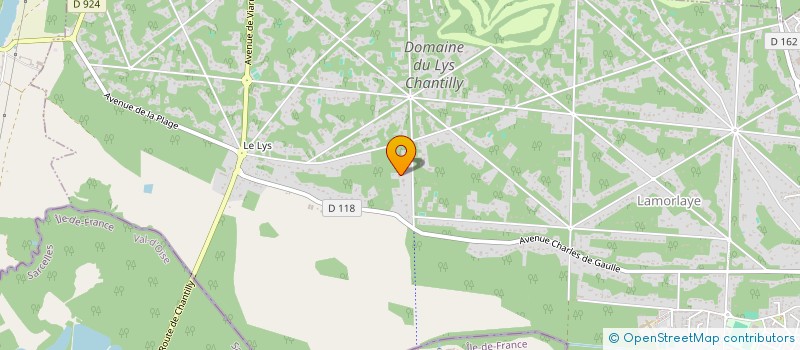 localisation de l'entreprise MONSIEUR FABIEN MICHEL-LANGLET  LAMORLAYE