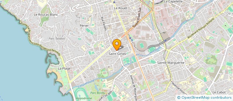 localisation de l'entreprise MONSIEUR FABIEN MIGNERET  MARSEILLE