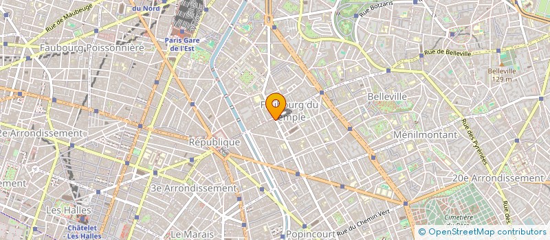 localisation de l'entreprise MONSIEUR FABIEN MIGNERY  PARIS