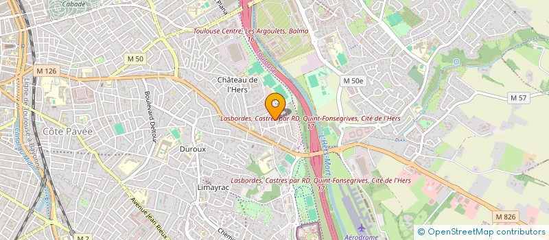 localisation de l'entreprise MONSIEUR FABIEN MIHOUB à TOULOUSE