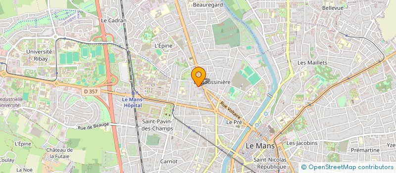 localisation de l'entreprise MONSIEUR FABIEN MILLION  LAIGNE-SAINT-GERVAIS