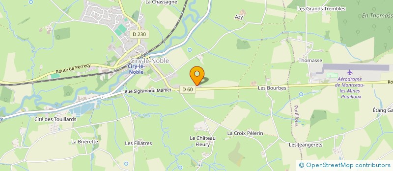 localisation de l'entreprise MONSIEUR FABIEN MISIAK  CIRY-LE-NOBLE