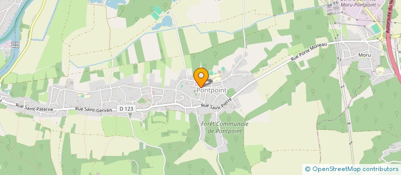 localisation de l'entreprise MONSIEUR FABIEN MOERECANT  PONTPOINT