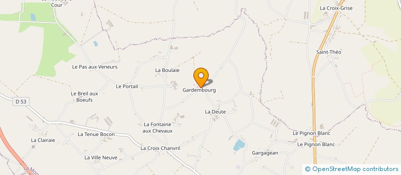 localisation de l'entreprise MONSIEUR FABIEN MOISAN à LA MOTTE