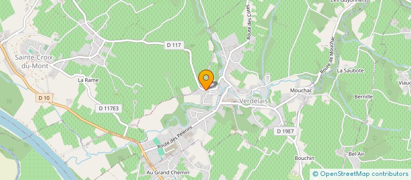 localisation de l'entreprise MONSIEUR FABIEN MONESTIER à VERDELAIS