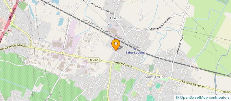 localisation de l'entreprise MONSIEUR FABIEN MONTAROU  SAINT-LOUBES