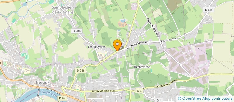 localisation de l'entreprise MONSIEUR FABIEN MOREL  SAINT-DIDIER-DE-FORMANS