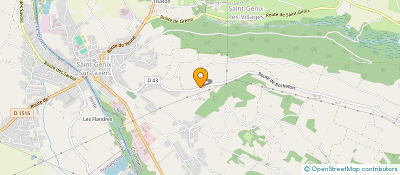 localisation de l'entreprise MONSIEUR FABIEN MOREL à SAINT-GENIX-LES-VILLAGES