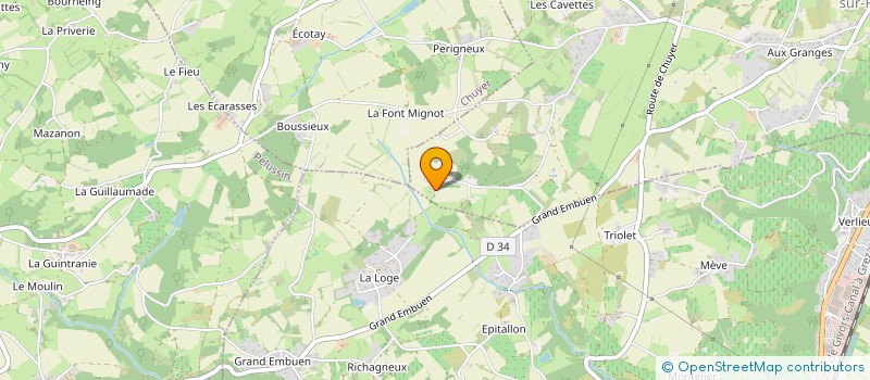 localisation de l'entreprise MONSIEUR FABIEN MOUREAUX  SAINT-MICHEL-SUR-RHONE