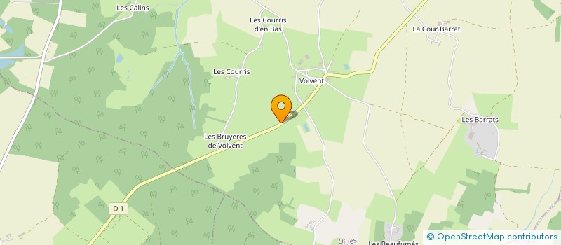 localisation de l'entreprise MONSIEUR FABIEN MOUSSEAU  DIGES