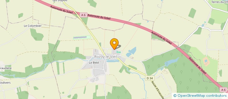 localisation de l'entreprise MONSIEUR FABIEN MULLER à ROZOY-LE-VIEIL