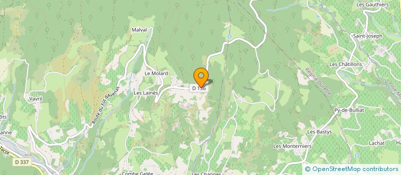 localisation de l'entreprise MONSIEUR FABIEN MURILLIO  BEAUJEU