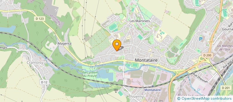 localisation de l'entreprise MONSIEUR FABIEN MUSELET  MONTATAIRE