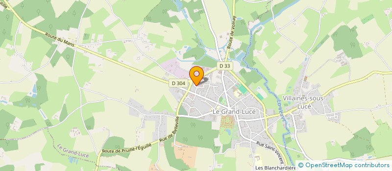 localisation de l'entreprise MONSIEUR FABIEN NAIL  SAINT VINCENT DU LOROUER