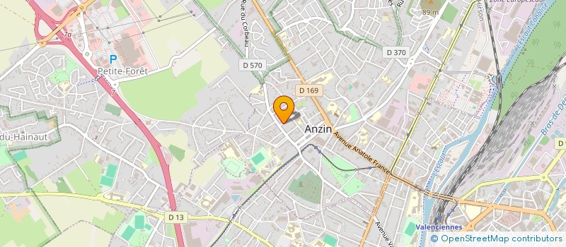 localisation de l'entreprise MONSIEUR FABIEN NAILI  ANZIN