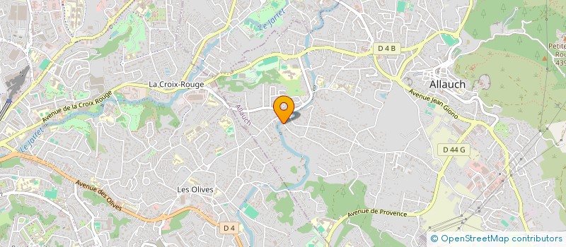 localisation de l'entreprise MONSIEUR FABIEN NAMIA-COHEN  ALLAUCH