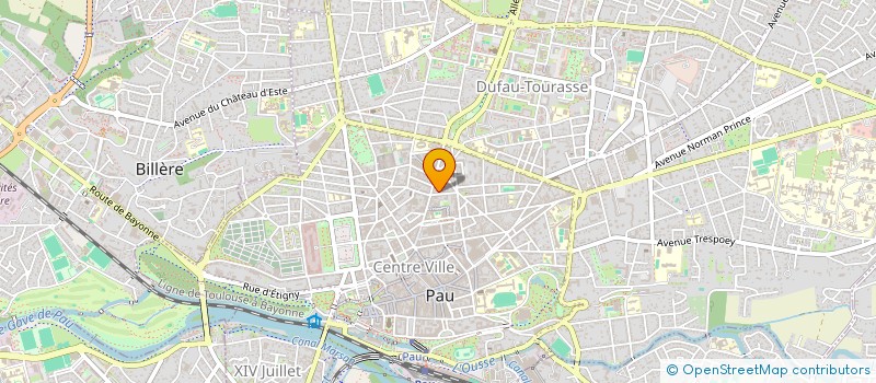 localisation de l'entreprise MONSIEUR FABIEN NAPPEY  AUREILHAN