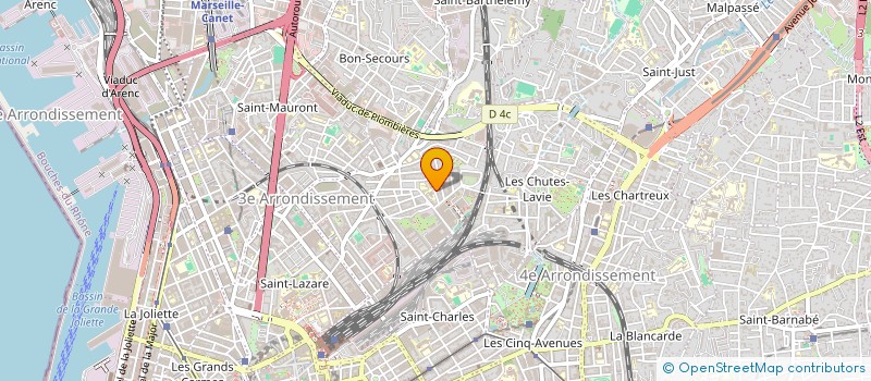 localisation de l'entreprise MONSIEUR FABIEN NARETTO-ROSSO à MARSEILLE