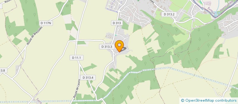 localisation de l'entreprise MONSIEUR FABIEN NESPOULOUS à SAINT-LUBIN-DES-JONCHERETS