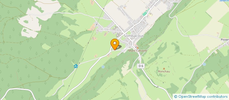 localisation de l'entreprise MONSIEUR FABIEN NICOD  VAL D'USIERS