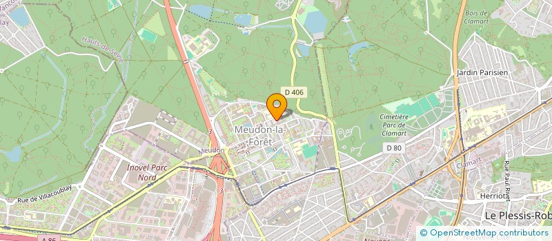 localisation de l'entreprise MONSIEUR FABIEN NICOLAS à MEUDON