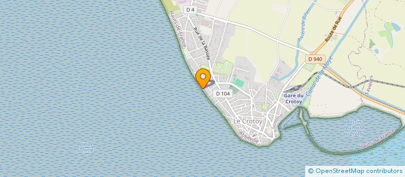localisation de l'entreprise MONSIEUR FABIEN NICOLAY à LE CROTOY