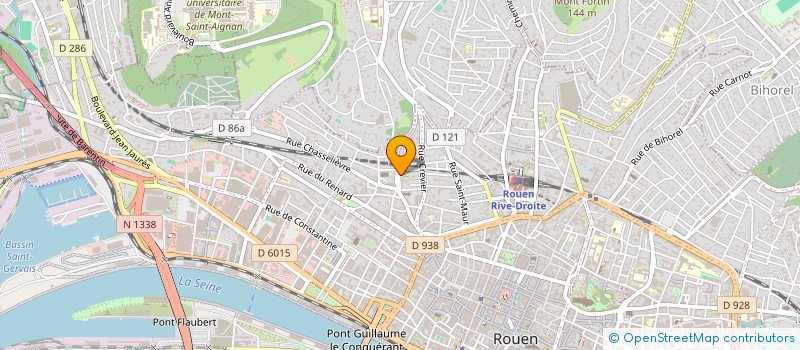 localisation de l'entreprise MONSIEUR FABIEN NIEGO  ROUEN