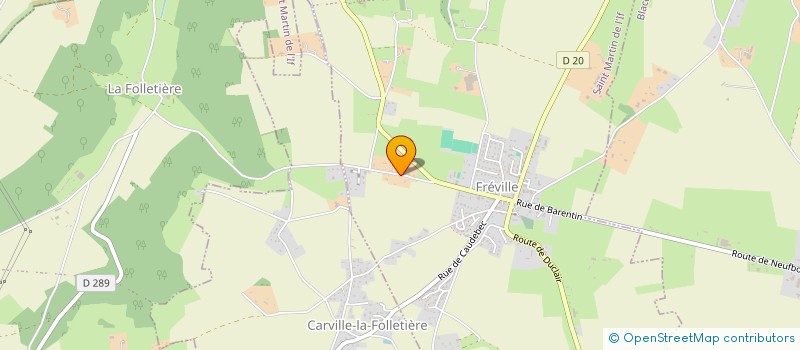 localisation de l'entreprise MONSIEUR FABIEN NOEL  SAINT MARTIN DE L'IF