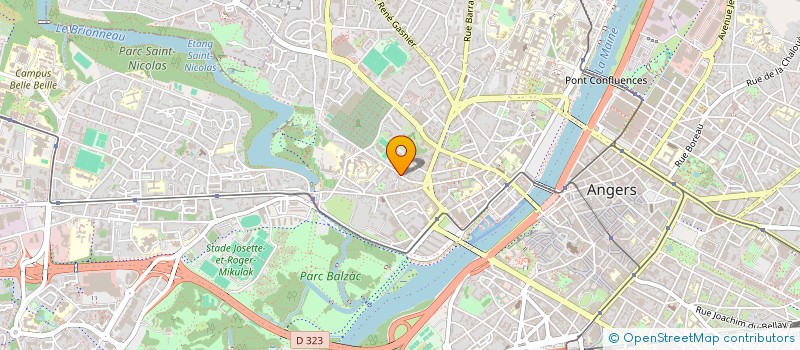 localisation de l'entreprise MONSIEUR FABIEN NORNIELLA ARGUELLES à ANGERS