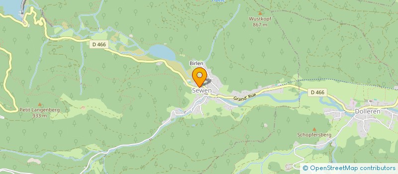 localisation de l'entreprise MONSIEUR FABIEN NUSSBAUM  SEWEN