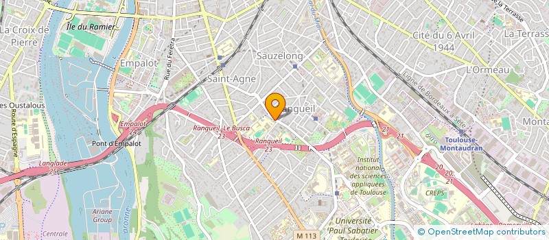 localisation de l'entreprise MONSIEUR FABIEN OBERON à TOULOUSE