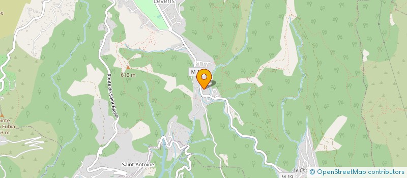 localisation de l'entreprise MONSIEUR FABIEN OLCESE  LEVENS