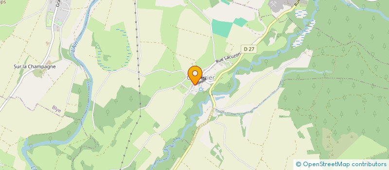 localisation de l'entreprise MONSIEUR FABIEN OMER  CHAREZIER