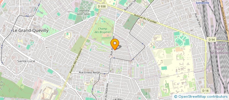 localisation de l'entreprise MONSIEUR FABIEN OSMONT à SAINT-ETIENNE-DU-ROUVRAY