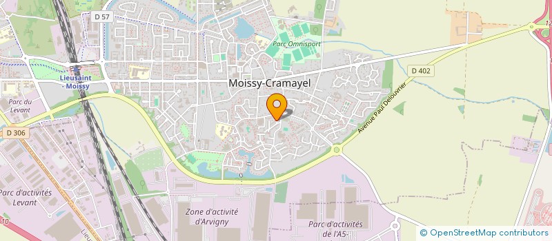 localisation de l'entreprise MONSIEUR FABIEN OUAZAN à MOISSY-CRAMAYEL