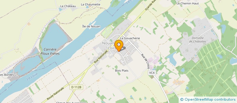localisation de l'entreprise MONSIEUR FABIEN OUDEAU à SAINT-LAURENT-NOUAN