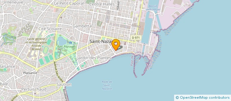 localisation de l'entreprise MONSIEUR FABIEN PALFROY  SAINT-NAZAIRE