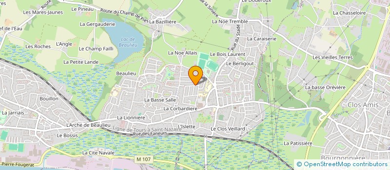 localisation de l'entreprise MONSIEUR FABIEN PALICOT à COUERON