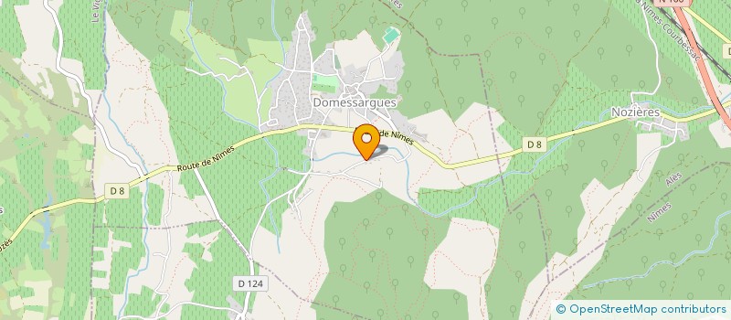 localisation de l'entreprise MONSIEUR FABIEN PANATTONI  DOMESSARGUES