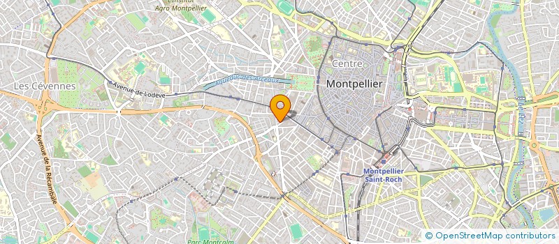 localisation de l'entreprise MONSIEUR FABIEN PANNETIER à MONTPELLIER