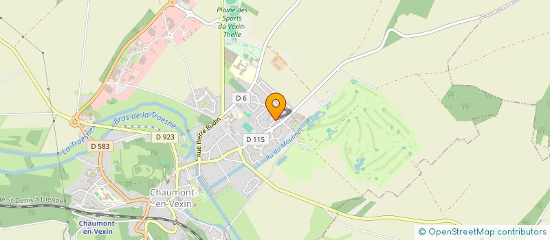 localisation de l'entreprise MONSIEUR FABIEN PATOUX  CHAUMONT-EN-VEXIN