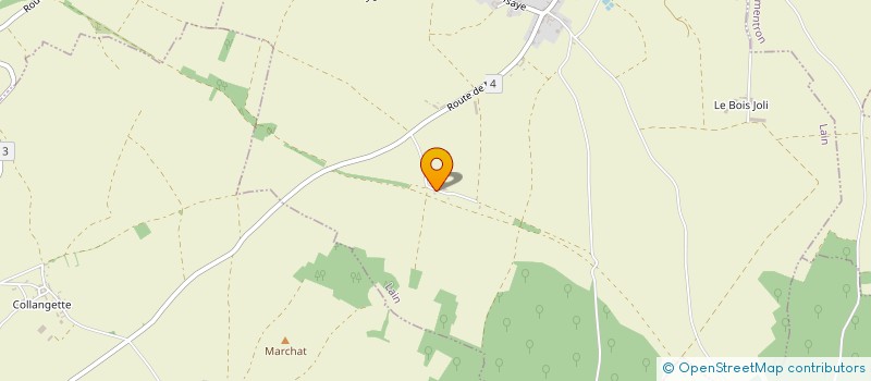 localisation de l'entreprise MONSIEUR FABIEN PAUTRAT  LAIN