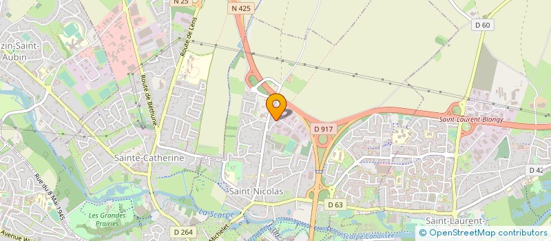 localisation de l'entreprise MONSIEUR FABIEN PECQUEUR  SAINT-NICOLAS