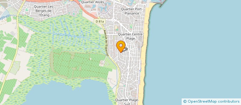 localisation de l'entreprise MONSIEUR FABIEN PEIFFER  CANET-EN-ROUSSILLON