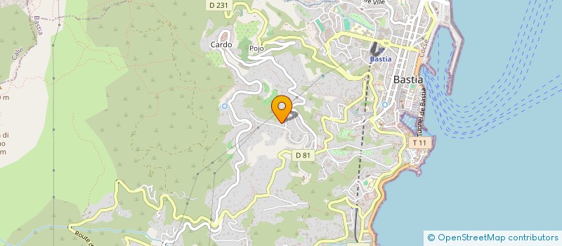 localisation de l'entreprise MONSIEUR FABIEN PERETTI à BASTIA