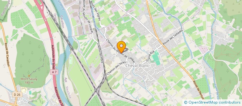 localisation de l'entreprise MONSIEUR FABIEN PERISSOUTTI  CHEVAL-BLANC