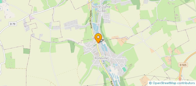 localisation de l'entreprise MONSIEUR FABIEN PERON  ROLLEVILLE
